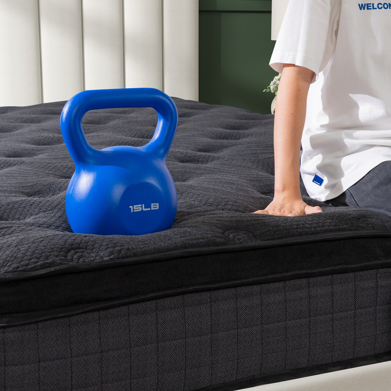 Queen Rose 10-Inch Hybrid Mattress – Midnight Calm