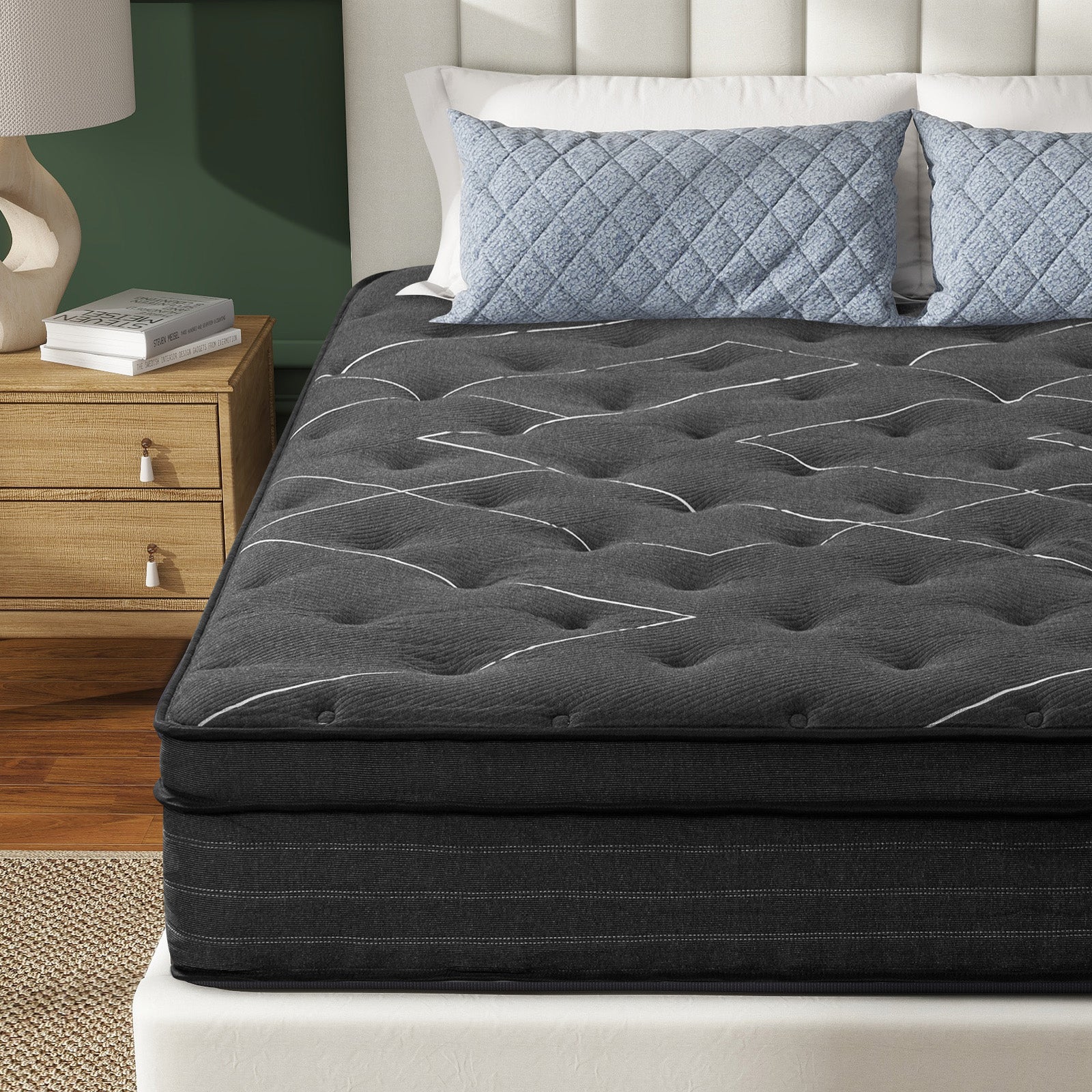 Queen Rose 10-Inch Hybrid Mattress – Velvet Dusk